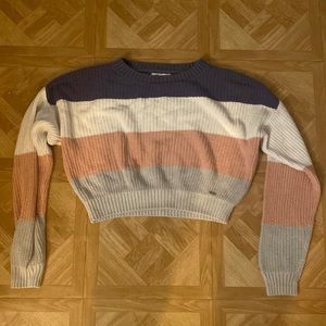 Hollister multi color sweater